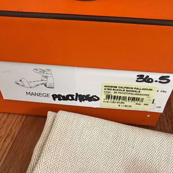 🚫sold🚫 Hermes Manege Kelly Buckle Sandals - Picture 8 of 8